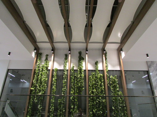 سایبان چادری نورگیر مرکزی مدل پرگولا