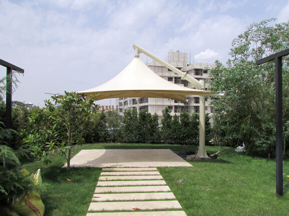 سایبان پارچه‌ای آلاچیق