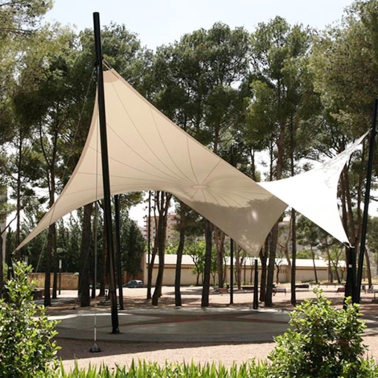 سایبان فضا شهری