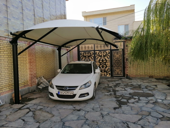 سایبان چادری پارکینگ ویلا