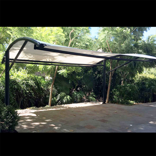 سایبان پارچه‌ای پارکینگ