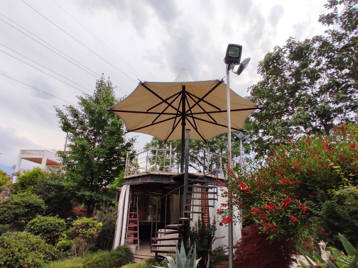 سایبان چادری روفگاردن 8 ضلعی