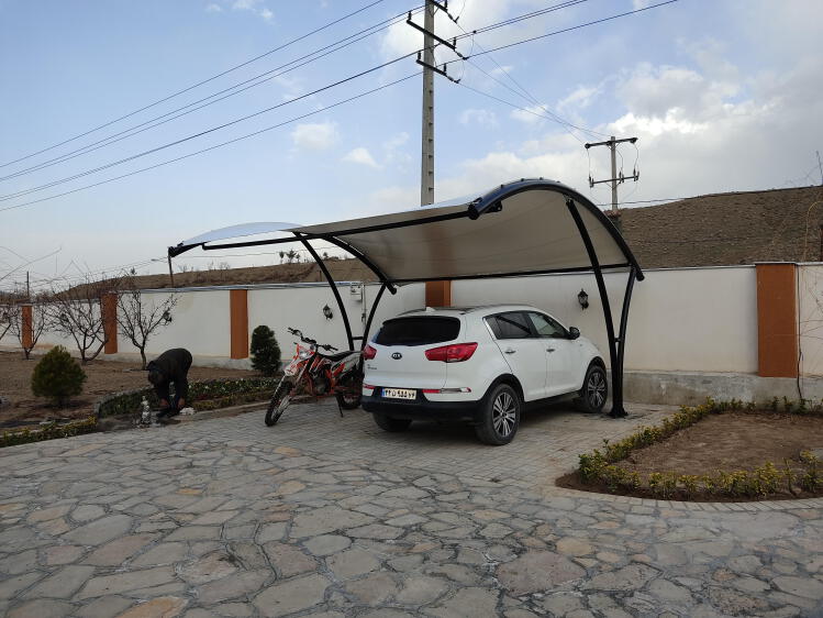 سایبان چادری پارکینگ ویلا