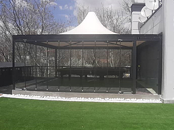 سقف چادری اتاقک روفگاردن