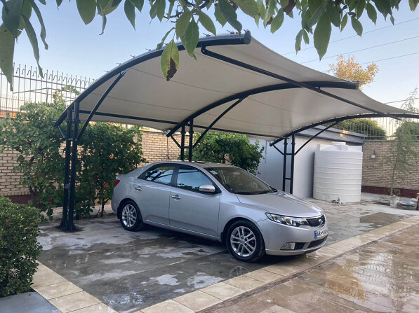 سایبان چادری پارکینگ ویلا