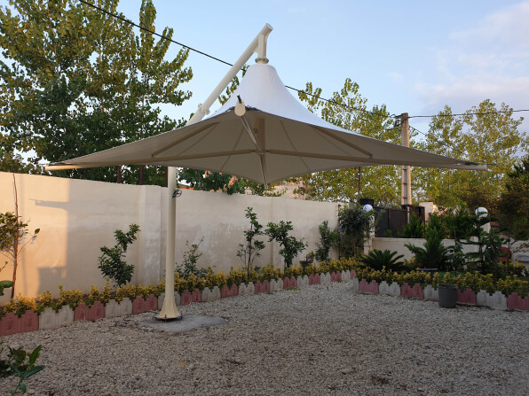 سایبان پارچه‌ای مدل البرز پلاس