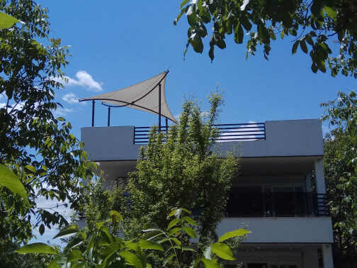 سایبان پارچه‌ای آلاچیق روفگاردن