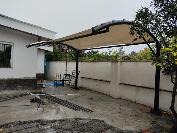 سایبان چادری پارکینگ ویلا