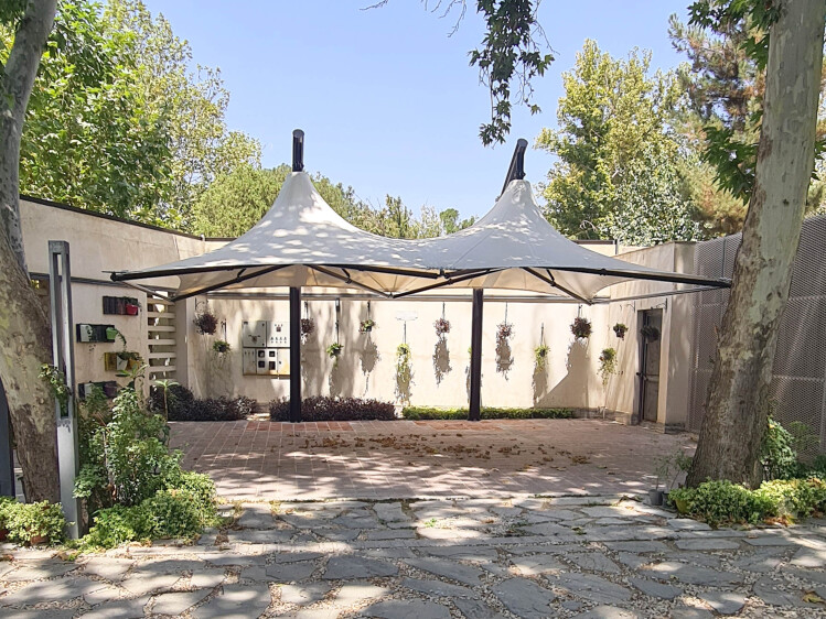 سایبان چادری مدل البرز پلاس دو قله 