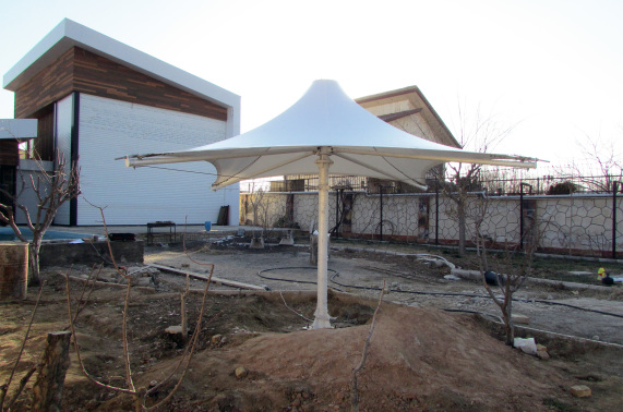 سایبان پارچه‌ای متحرک آلاچیق