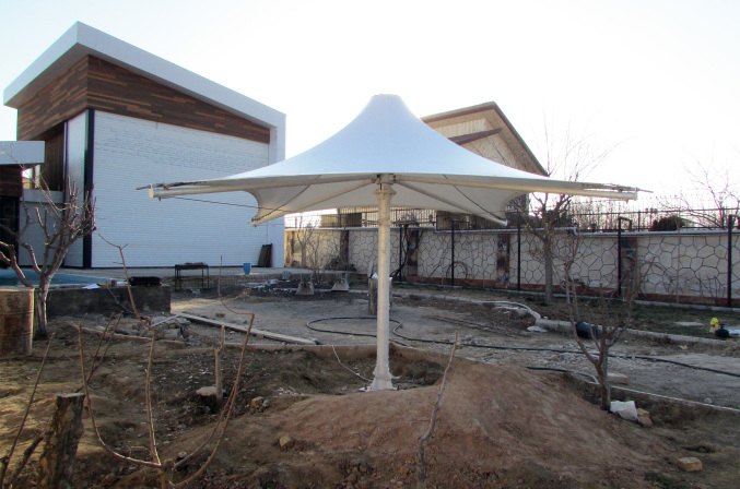 سایبان پارچهای متحرک آلاچیق