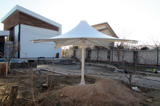 سایبان پارچه‌ای متحرک آلاچیق