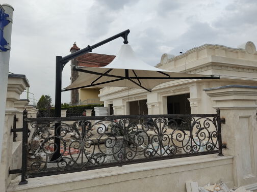 سایبان چادری آلاچیق پایه کنار